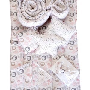 Edredón Animalitos Rosa 70x130