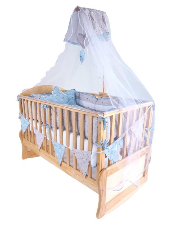 Cuna Micheline 4 en 1 Color Natural - Image 3