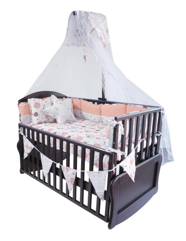 Cuna Micheline 4 en 1 Color Chocolate - Image 2