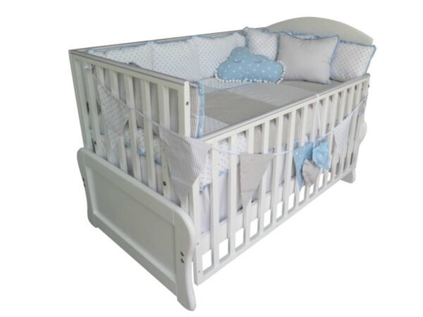 Edredón Karlota Azul 70x130 - Image 3