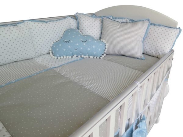 Edredón Karlota Azul 70x130 - Image 5
