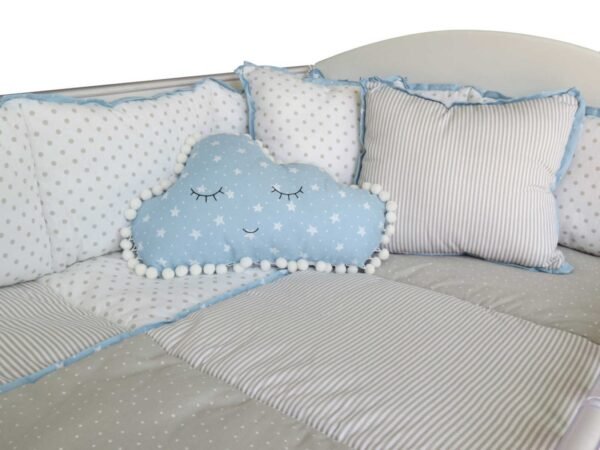 Edredón Karlota Azul 70x130 - Image 2