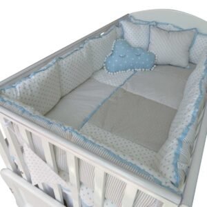 Edredón Karlota Azul 70x130