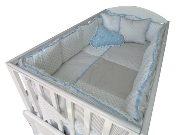 Edredón Karlota Azul 70x130