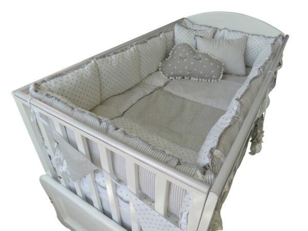 Edredón Karlota Gris 70x130