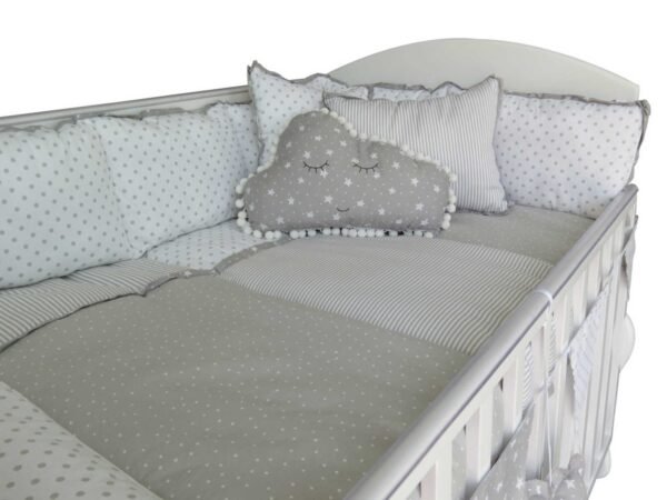 Edredón Karlota Gris 70x130 - Image 5