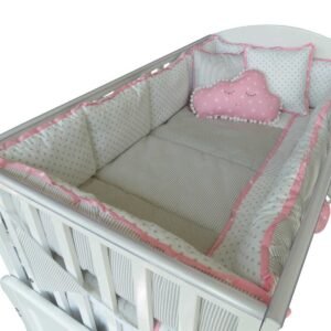 Edredón Karlota Rosa 70x130
