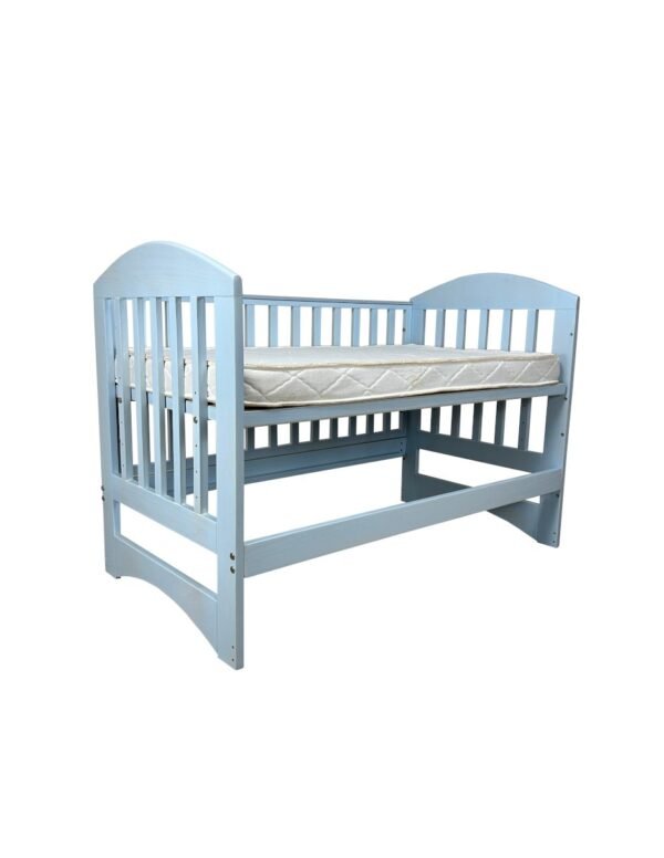 Cuna Happy Baby 5 en 1 Color Azul - Image 2