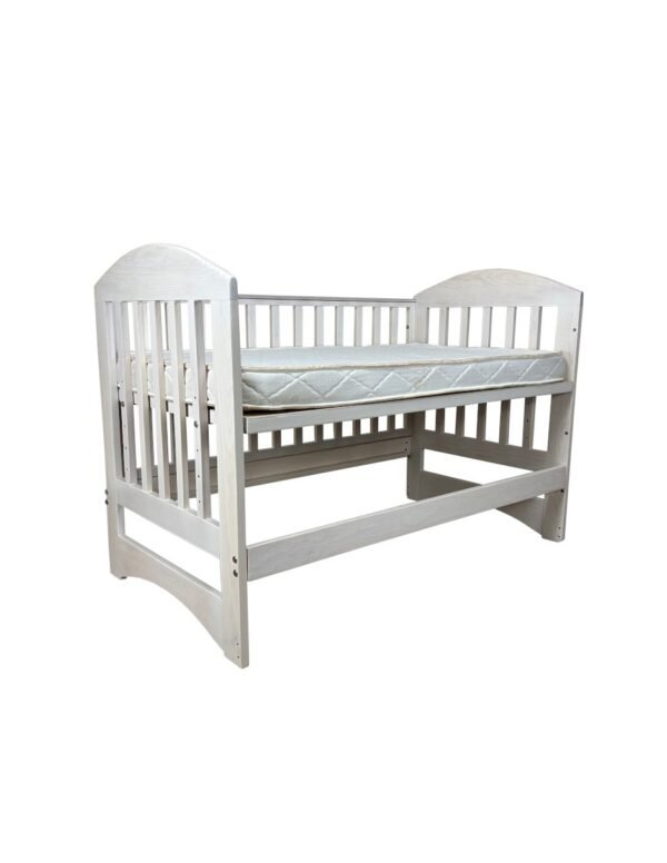 Cuna Happy Baby 5 en 1 Color Blanco - Image 2